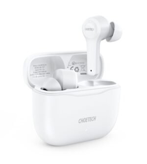 Choetech True Wireless Earbuds, White BH-T01-WH