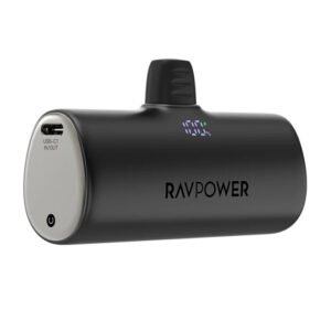RP-PB1221 5000mAh Nano 20W USB-C Power Bank(Black)