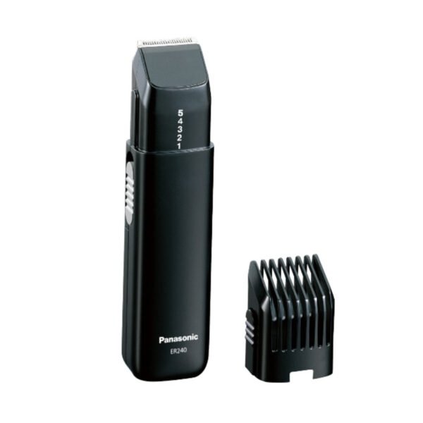 PANASONIC Battery Operated Beard and Moustache Trimmer - Black