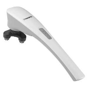 NAIPO Rechargeable Handheld Massager, 4 Buttons Operation, 5 Massage h