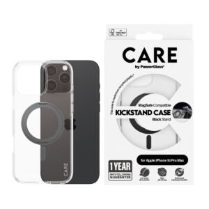 PanzerGlass® 1324, Case Feature Kickstand & MagSafe iPhone 16 Pro Max - Black