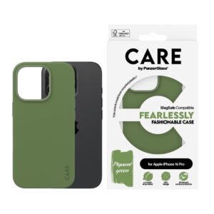 PanzerGlass® 1386 Case Fashion MagSafe iPhone 16 Pro - Green
