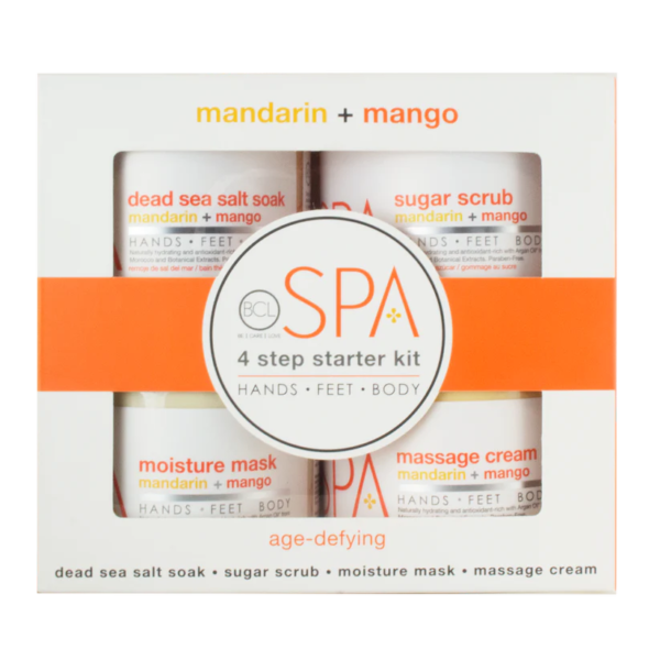 BCL spa mandarin & mango starter kit skin care unisex 4pcs