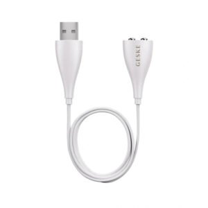 GESKE Magnetic USB Cable - White