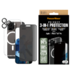 PanzerGlass® B1294+P2864+1284, 3-in-1 Privacy Protection Bundle PG Ultra Wide Fit Privacy SP | Hoops™ | HardCase for iPhone 16 Pro Max