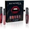 RIMMEL LONDON STAY MATTE LIQUID LIP COLOUR 5 SHADES PACK WOMEN