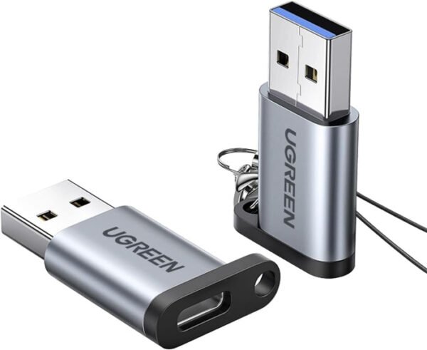 UGREEN USB-A 3.0 to USB-C Adapter (Gray)