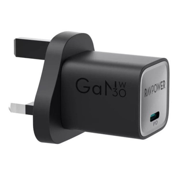 RAVPower 30W GaN Tech PD USB-C Wall Charger - PC1056