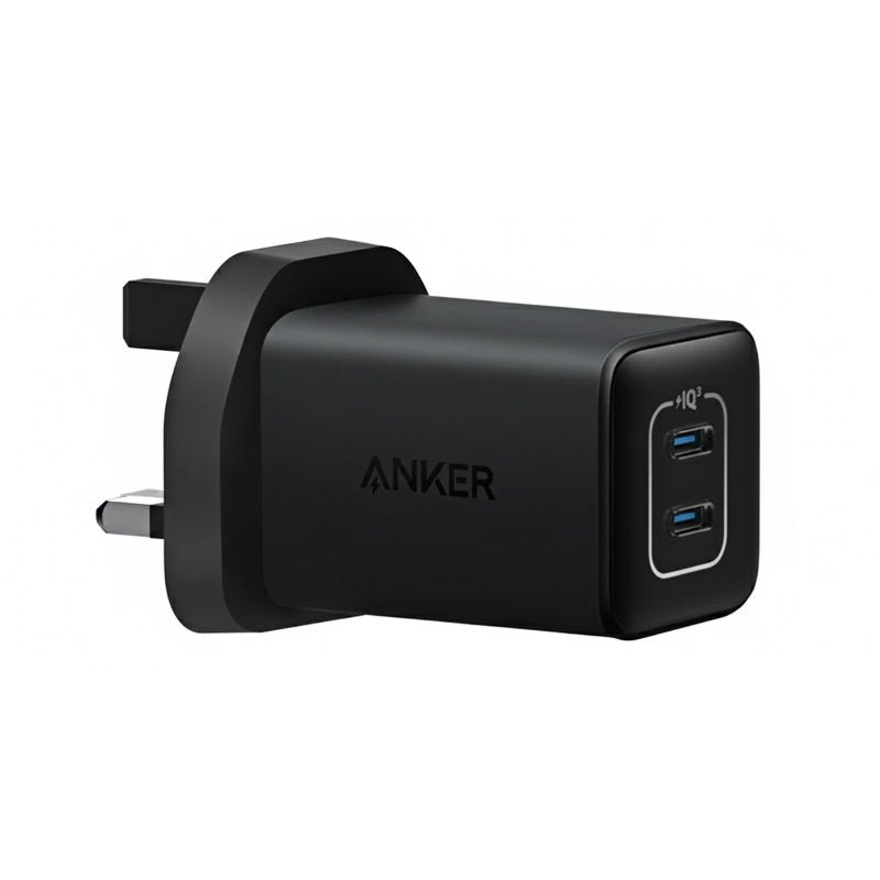 Anker 523 Charger (Nano 3, 47W) – Dual USB-C Fast Charger with ActiveShield 2.0