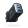 Anker PowerPort III 3-Port 65W Pod – USB-C & USB-A Fast Charger (Black)