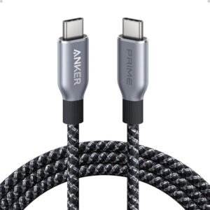Anker Prime 6ft USB-C to USB-C 240W Upcycled-Braided Fast & Durable