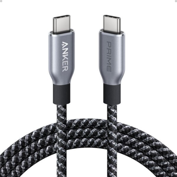 Anker Prime 6ft USB-C to USB-C 240W Upcycled-Braided Fast & Durable
