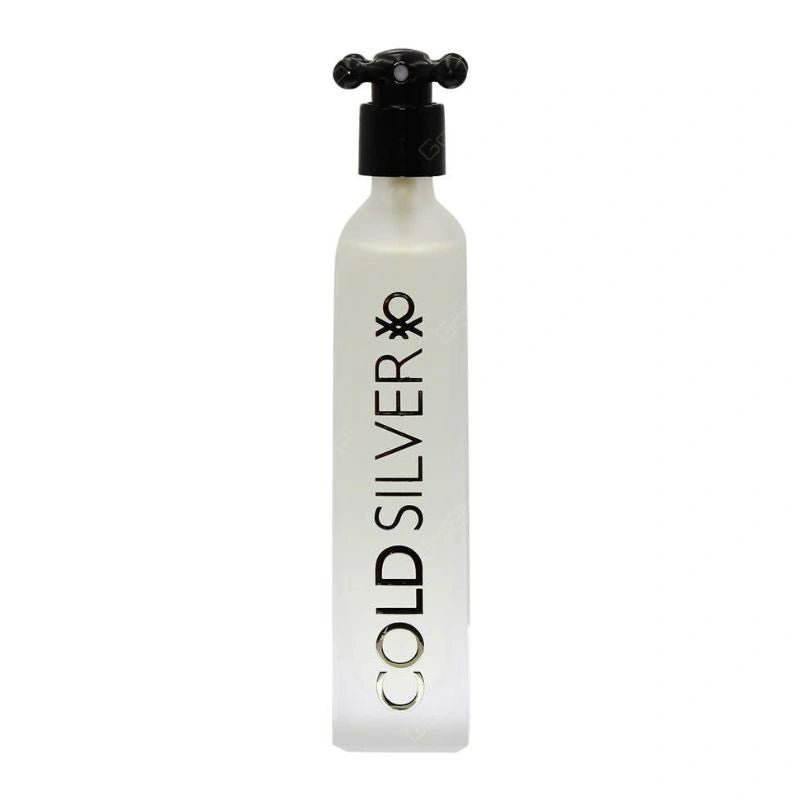 Benetton Cold Silver EDT For Him - 100 ml