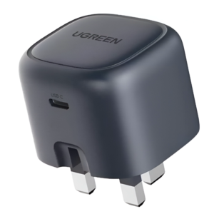 UGREEN Nexode 30W USB-C PD GaN Fast Charger UK -folding foot (Black) CD305