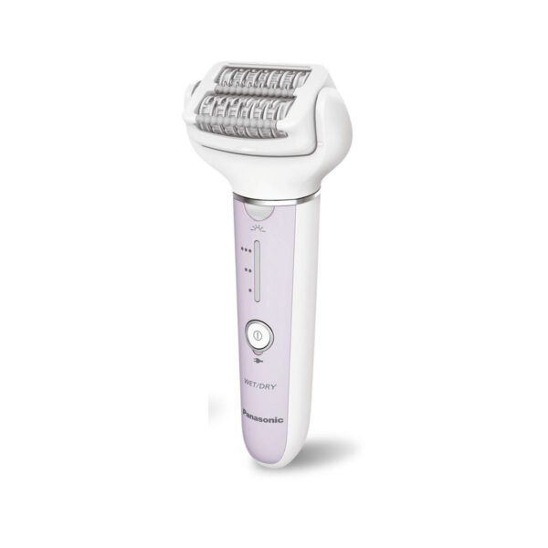 PANASONIC Wet & Dry Cordless Epilator, 2 Attachments.