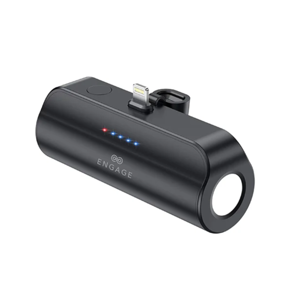 Engage, Lightning Port Ultra-Compact Power Bank (5000 mAh) with Flashlight (18W)