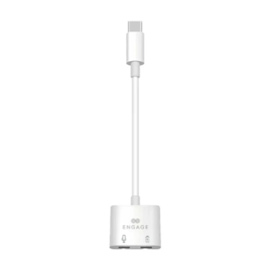Engage, USB-C To Dual USB-C Adapter Cable (Charge + Audio)