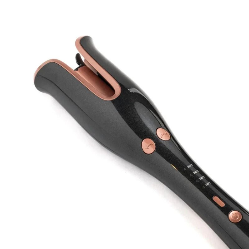 Joy Automatic Rotating Ceramic Hair Curler 34W with 4 Heat Modes 120–210°C, Dual Direction Control, LED Display & UK Plug
