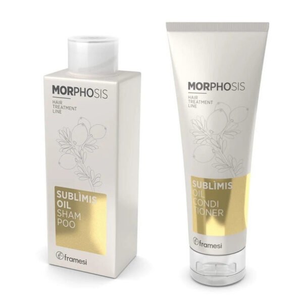 Morphosis Sublimis Oil Kit – Shampoo + Conditioner 250ml - Ultra-Nourishing Haircare for Normal to Fine Hair