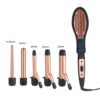ORCA 6 In 1 Curling Iron & Straightener Brush