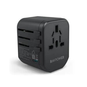 RAVPower  RP-PC1033 PD PIONEER 20W 3-Port Travel Charger (Black)