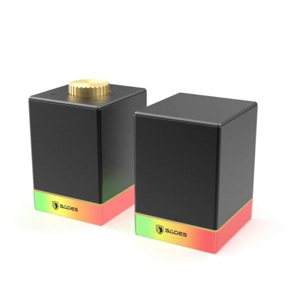 Sades Dionsyn SA-SP02 Desktop Stereo Speakers - Black