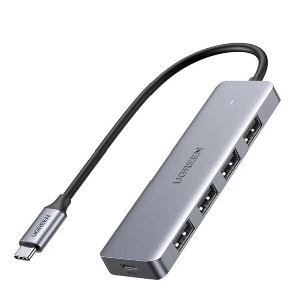 UGREEN CM219, 4-Port USB3.0 Hub with USB-C Power Supply
