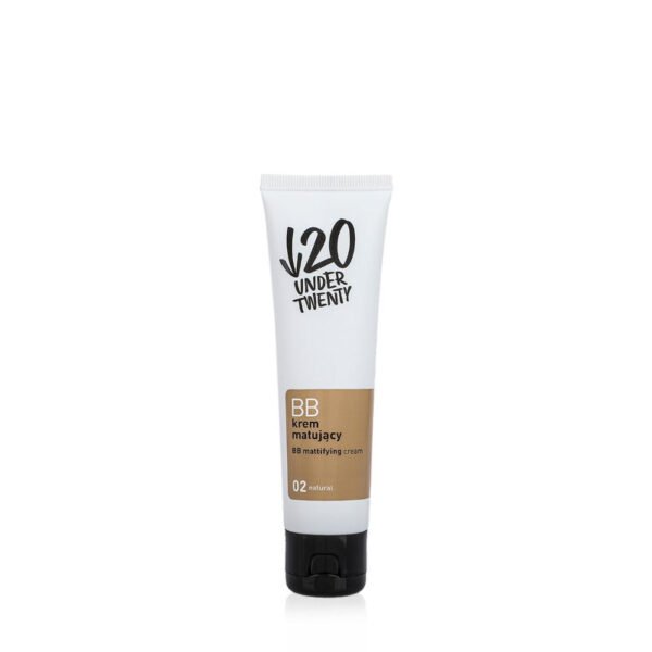 Under Twenty, BB Mattifying Cream 02 Natural - 60ml