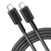 Anker 322 USB-C to USB-C Cable 60W Braided (1.8m/6ft)
