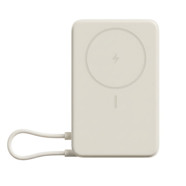 Xiaomi 33W Magnetic Power Bank 10000mAh with Built-in Stand, Integrated USB-C Cable & Wireless Charging