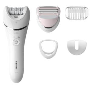 PHILIPS BRE710/01 W&D EPILATOR + 5 ACC