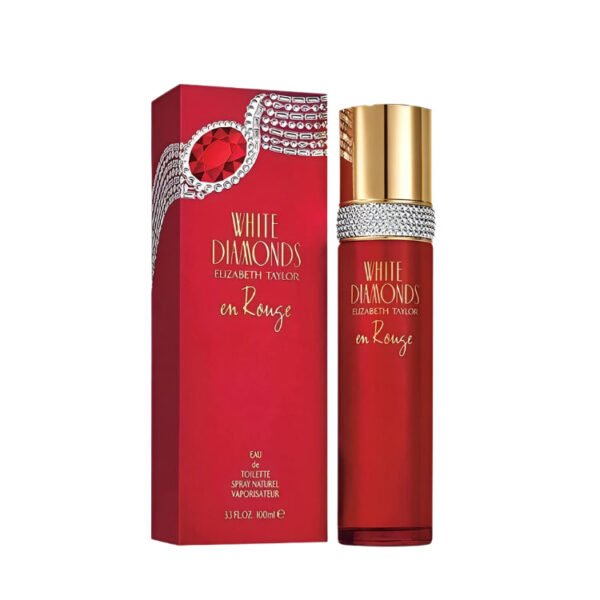 ELIZABETH TAYLOR WHITE DIAMONDS EN ROUGE-WOMEN-EDT-100ML