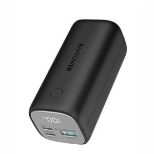 RAVPower RP-PB208 Mini PD Pioneer – 14000mAh 30W 3-Port Power Bank - Black