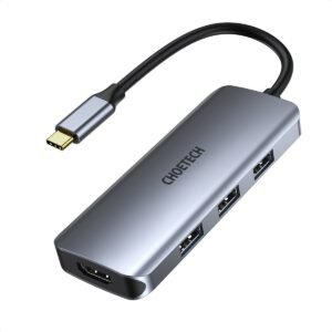 Choetech 7 in 1 USB C HUB - Silver