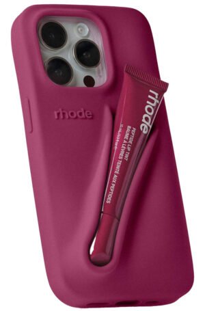 rhode Fall Lip Case iPhone 15 Pro Max - Raspberry jellye (Without Lip