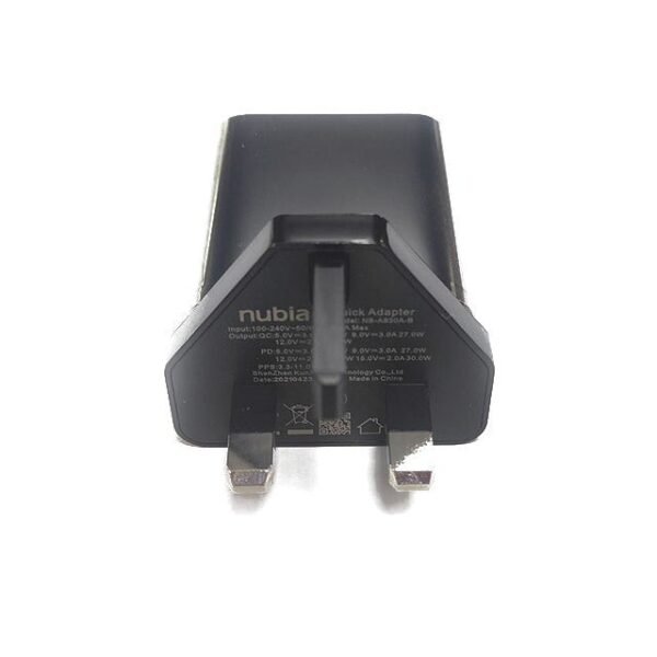 Nubia Quick Adaptor 30W