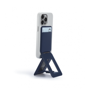 MOFT MS027W-1-ME-NVBU Snap-On iPhone Stand & Wallet